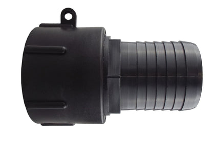 IBC 2” S60X6 Lid with 50mm Straight Pond Hose Tail