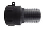 IBC 2” S60X6 Lid with 50mm Straight Pond Hose Tail