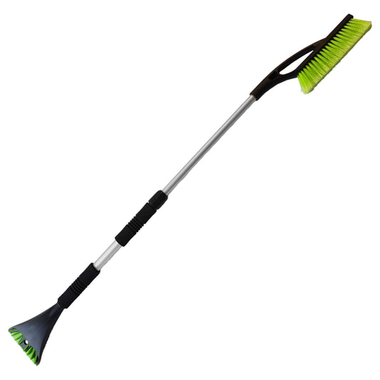 Ergonomic Ice Scraper with Snow Brush – 2-in-1 Winter Car Tool