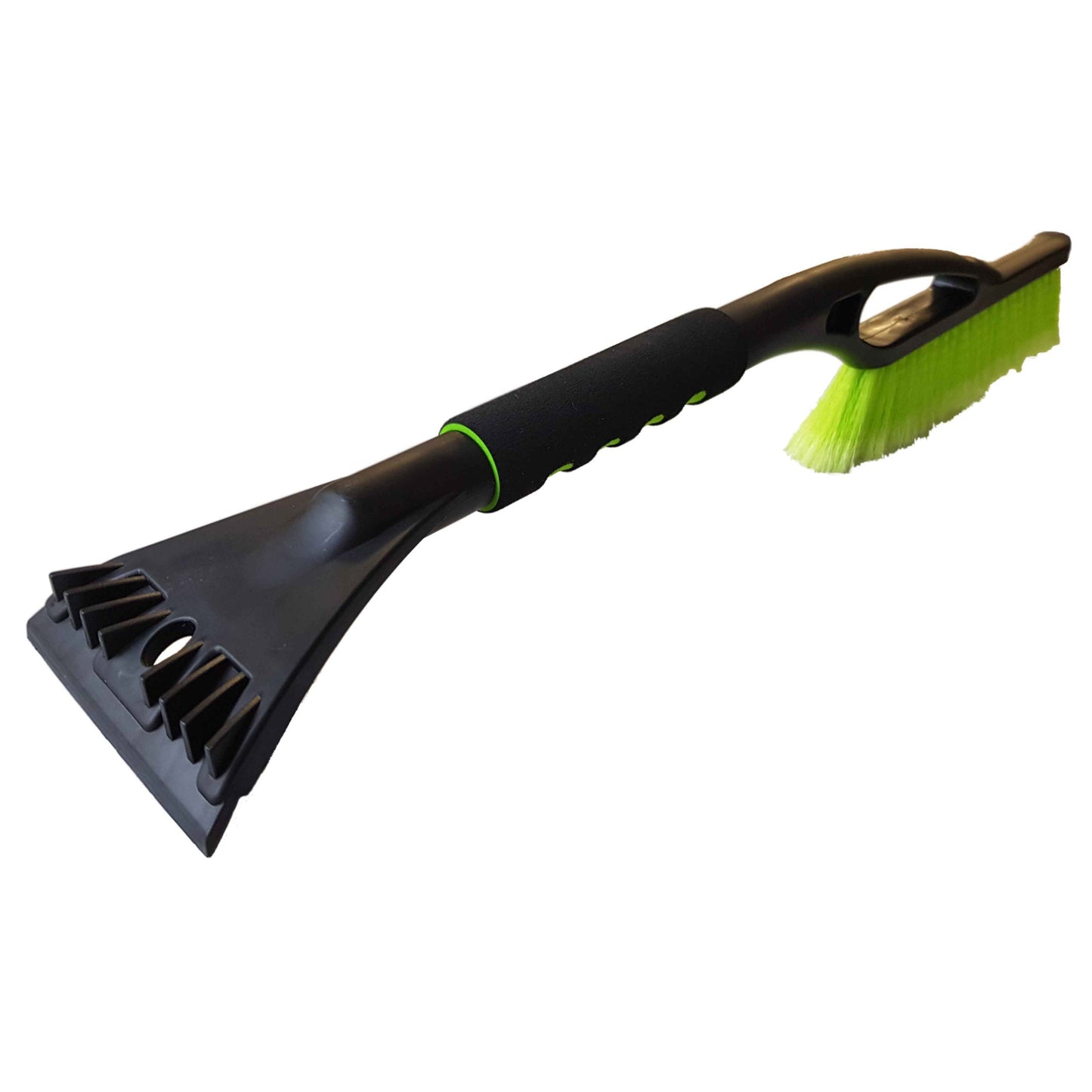 Ergonomic Ice Scraper with Snow Brush – 2-in-1 Winter Car Tool