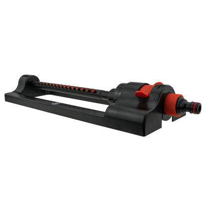 Cost Wise Oscillating Sprinkler, Black/Orange Finish