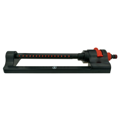 Cost Wise Oscillating Sprinkler, Black/Orange Finish