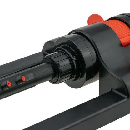 Cost Wise Oscillating Sprinkler, Black/Orange Finish