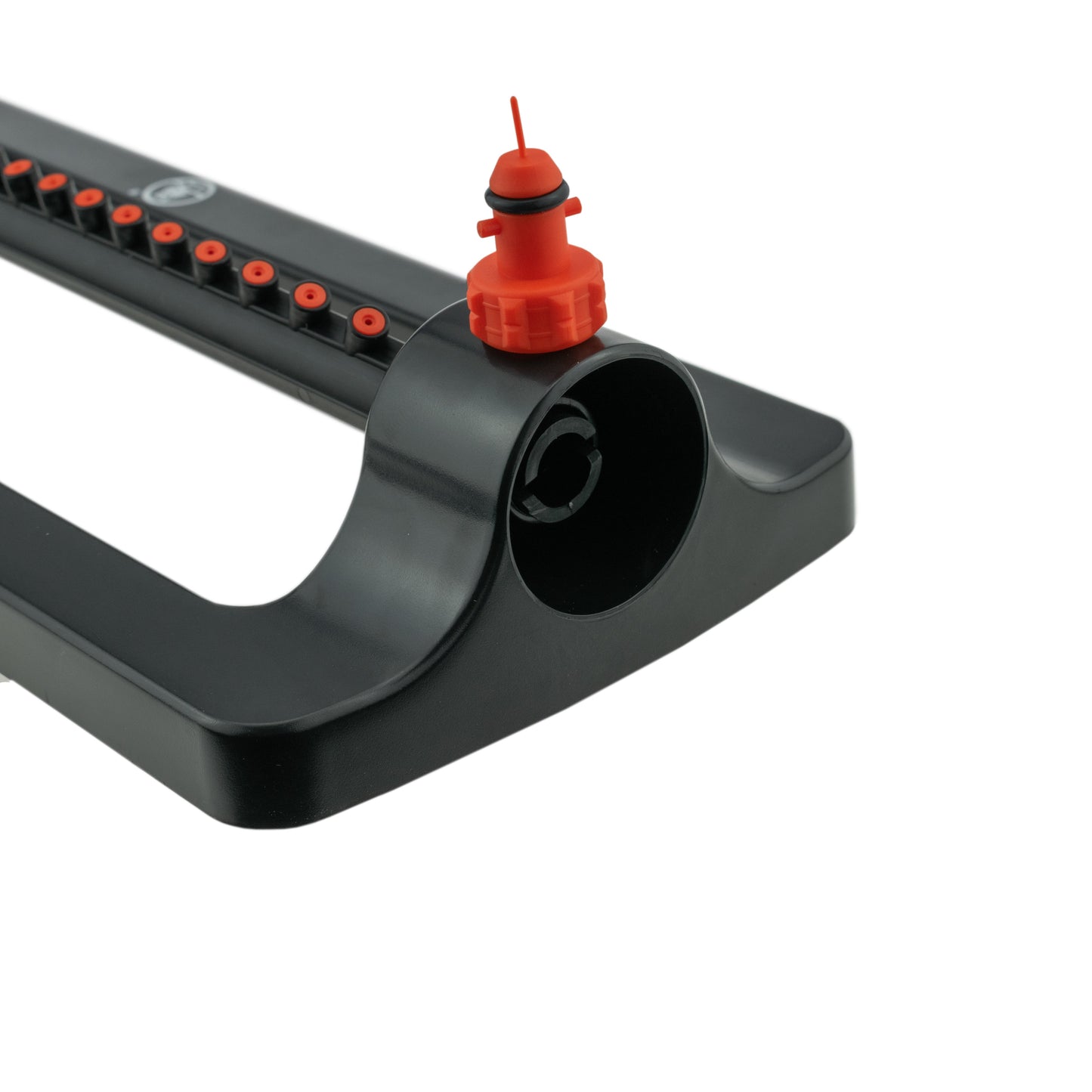Cost Wise Oscillating Sprinkler, Black/Orange Finish