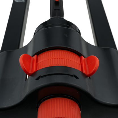 Cost Wise Oscillating Sprinkler, Black/Orange Finish