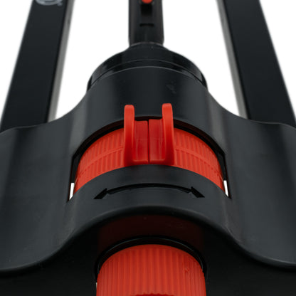 Cost Wise Oscillating Sprinkler, Black/Orange Finish