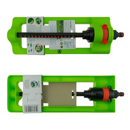 Cost Wise Oscillating Sprinkler, Green Finish