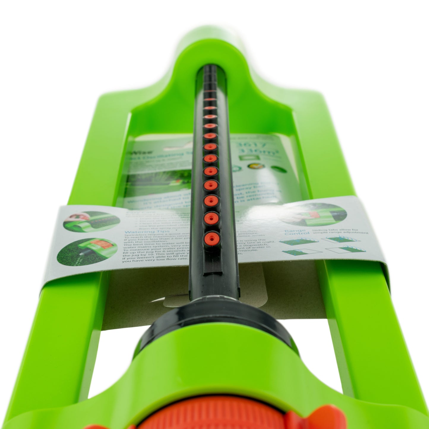 Cost Wise Oscillating Sprinkler, Green Finish