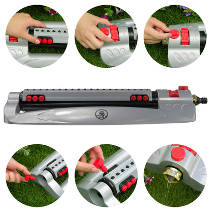 Metal Turbo Oscillating Lawn Sprinkler