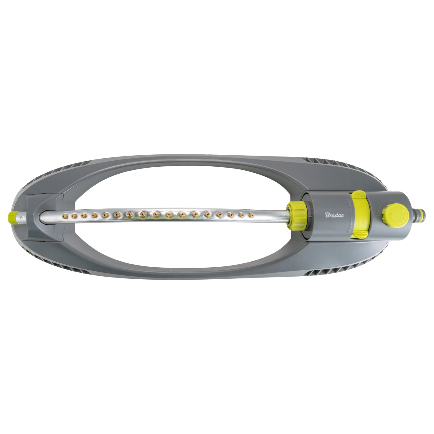 Lime Oscillating Lawn Sprinkler with Bar Design