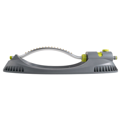 Lime Oscillating Lawn Sprinkler with Bar Design