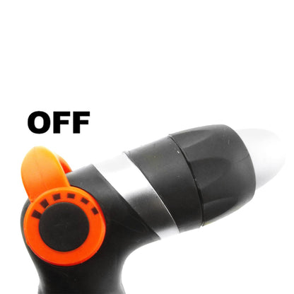 Cost Wise Black/Orange Garden Hose Spray Gun