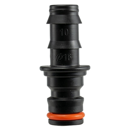 1/2" Barb to Male Snap-On Connector for Porous Hose Systems