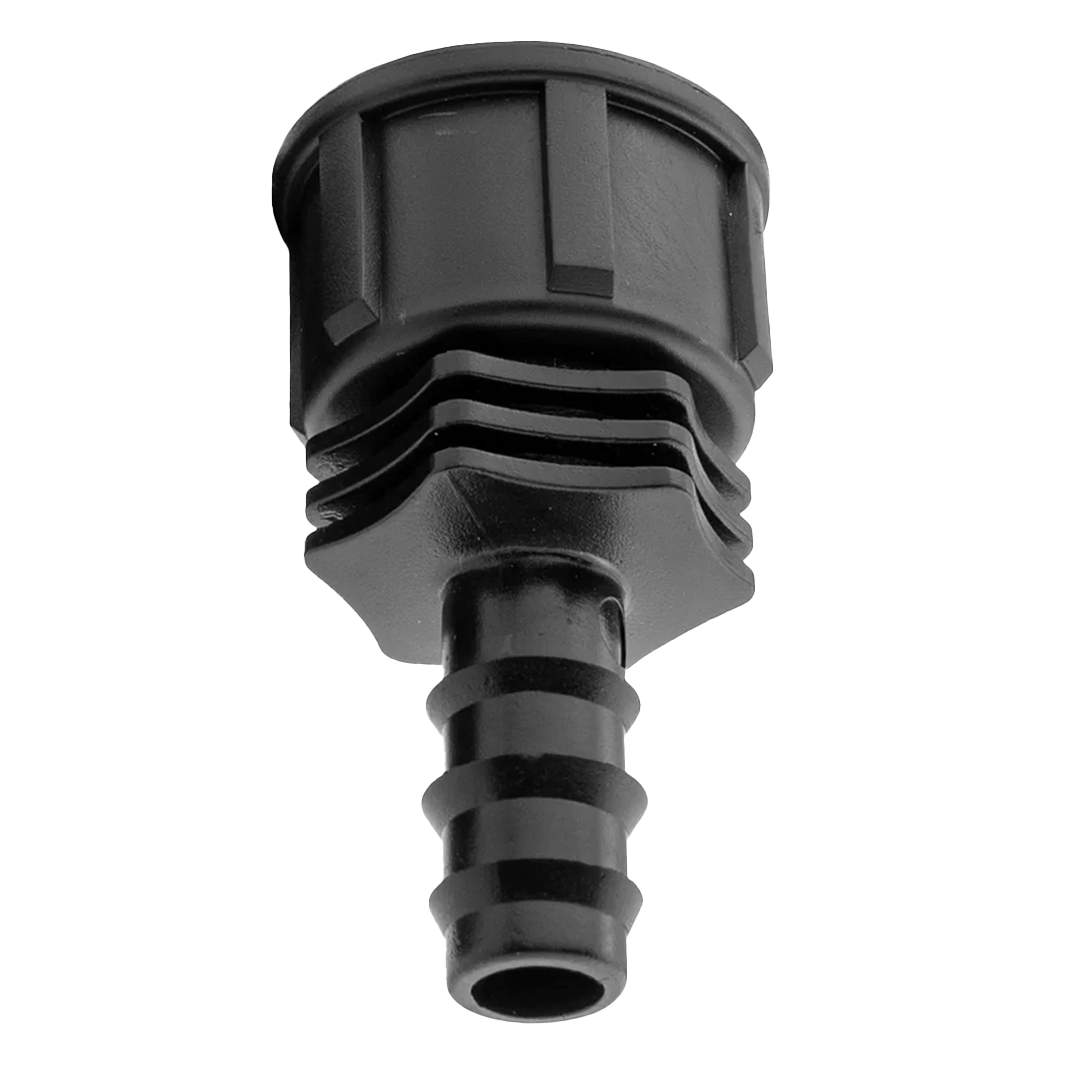 4 Outlet Garden Tap Splitter with Valves Micro Tube & Pipe Connector Kit