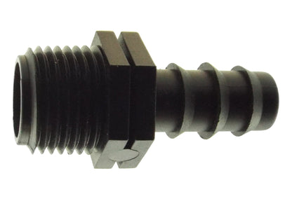 ½” BSP Straight Joiner with 16mm Hose Barb