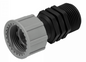 1" BSP Swivel Straight Connector – Male x Female