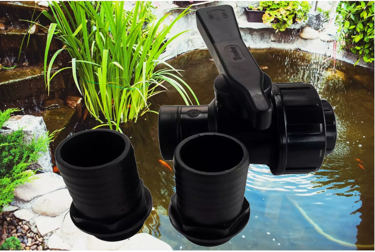 32mm Full-Flow Pond Valve – Ideal for Pumps, Filters & Water Features