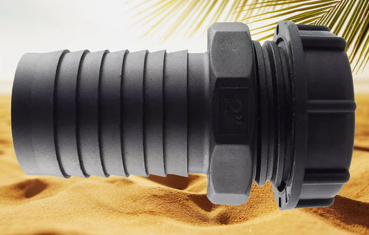 50mm IBC Koi Pond Drain Plug – Full Flow Design for Efficient Pond Maintenance!