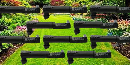 50x Garden Watering Drippers – 4L/H Adjustable & Cleanable Emitters