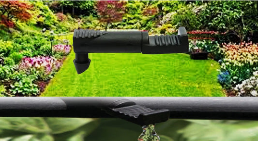 50x Garden Watering Drippers – 4L/H Adjustable & Cleanable Emitters
