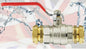 Brass Lever Ball Valve – 15mm Compression On/Off Tap for Plumbing & Water Flow