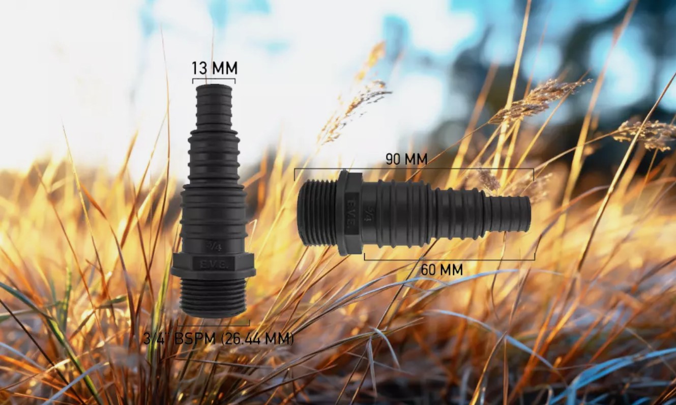 Efficient Pond Pipe Flow Valve - Fits 12.5mm, 19mm, and 25mm Corrugated Hoses!