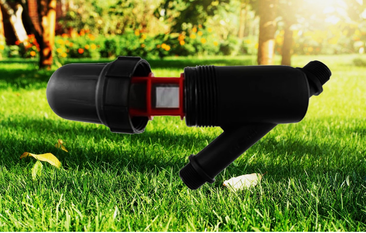 High-Capacity In-Line Bottle Filter – 32mm MDPE for Reliable Filtration