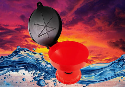 IBC 150mm S160X7 Top Filler Cap with Funnel – Easy Refill Adapter