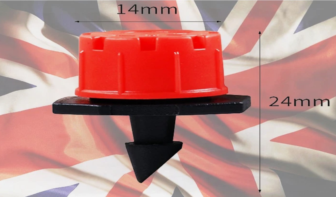 100pcs Adjustable Irrigation Dripper Kit – Precise Watering Nozzles
