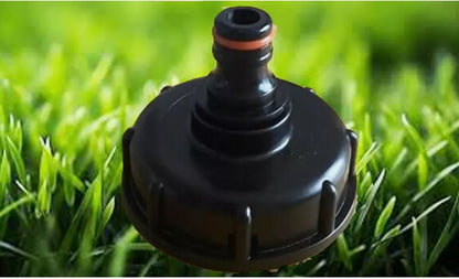 IBC Adapter Connector w/ Hose Lock-Ideal for Garden Water Pipe Tap Storage Tanks