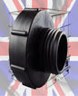 IBC Tank Lid S100X8 with Integrated Lever Valve & Quick Connect Hose Fitting