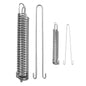 Electric Fence Wire Tension Spring 2.5mm Galvanised Steel for Horse Paddock