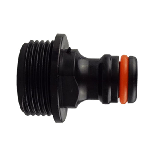 ¾’’ BSP Male Tap Connector Black