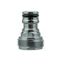 ¾" BSP Male Tap Fitting – Chrome Zinc Quick-Connect Adapter