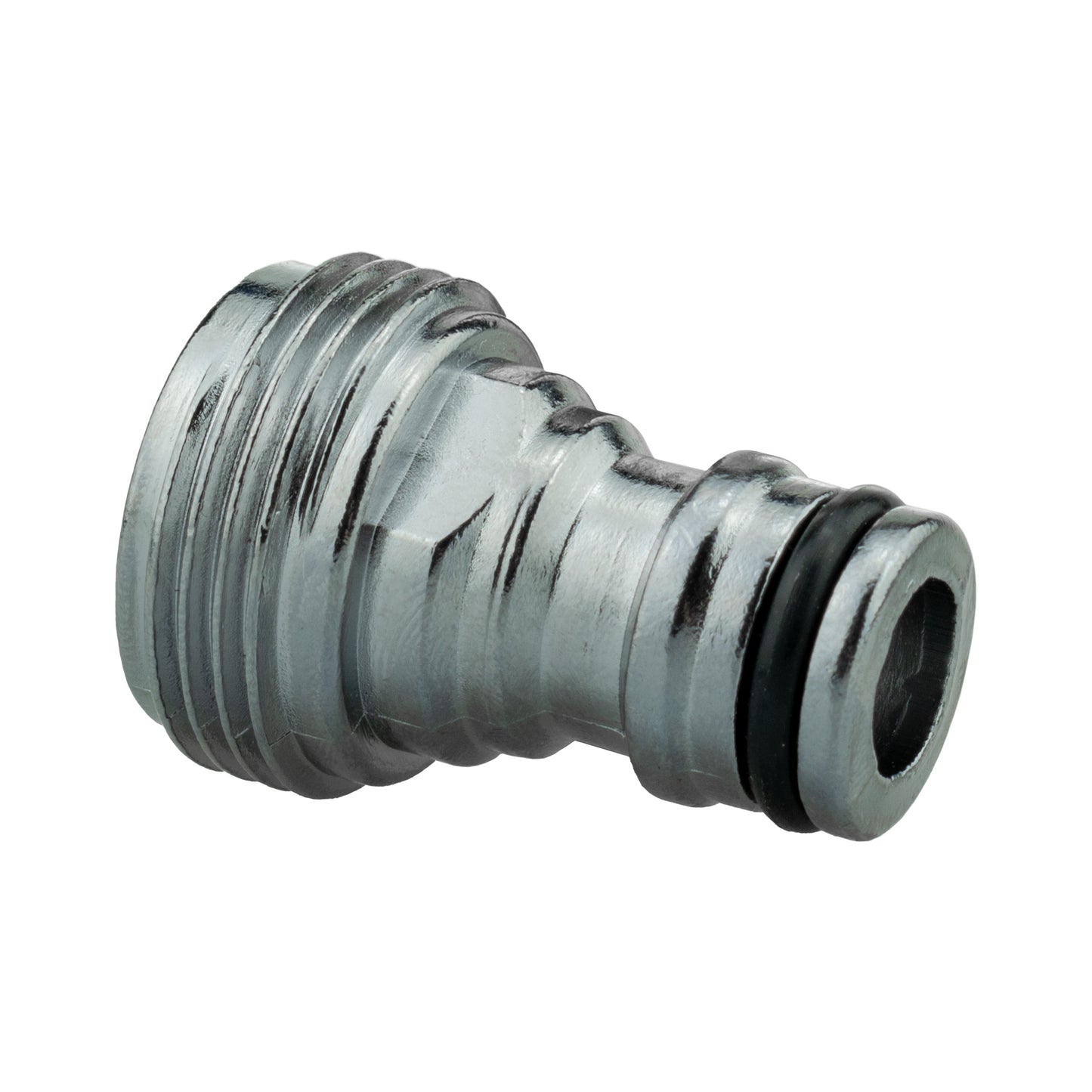 ¾" BSP Male Tap Fitting – Chrome Zinc Quick-Connect Adapter