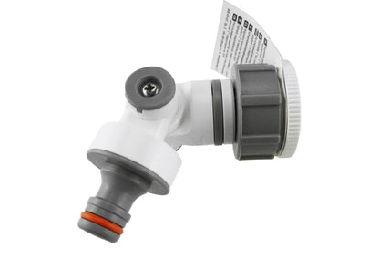 White Line Adjustable Hose Tap Fitting