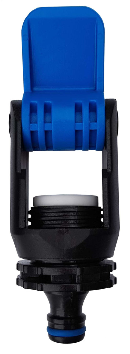 Non-Branded Blue Adapter for Kitchen Tap