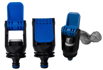 Non-Branded Blue Adapter for Kitchen Tap