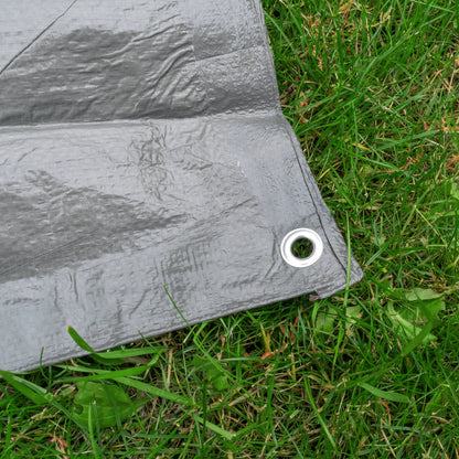 S-Grade Grey Tarp 2m x 2m