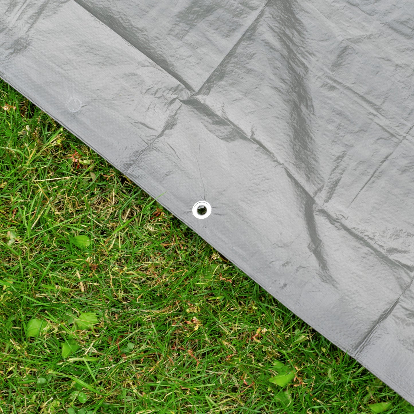 S-Grade Grey Tarp 3m x 3m