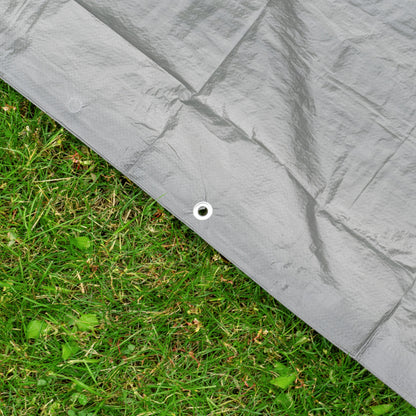 S-Grade Grey Tarp 3m x 3m