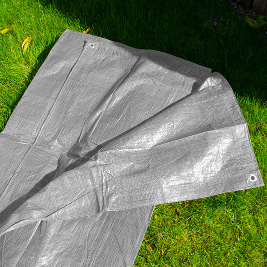 S-Grade Grey Tarp 1.5m x 2m