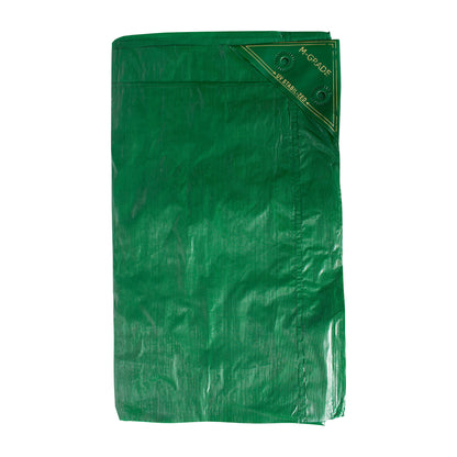 Green M-Grade LLDPE Tarp 3m x 3m