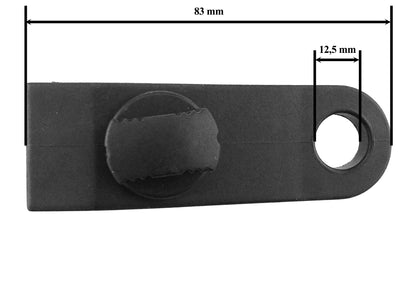 Screw-Type Tarp Fixing Clips