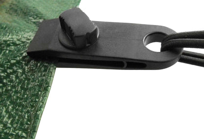 Screw-Type Tarp Fixing Clips