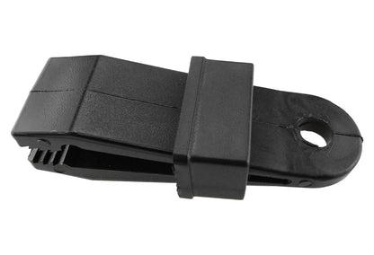 Slide-Type Tarp Fixing Clips