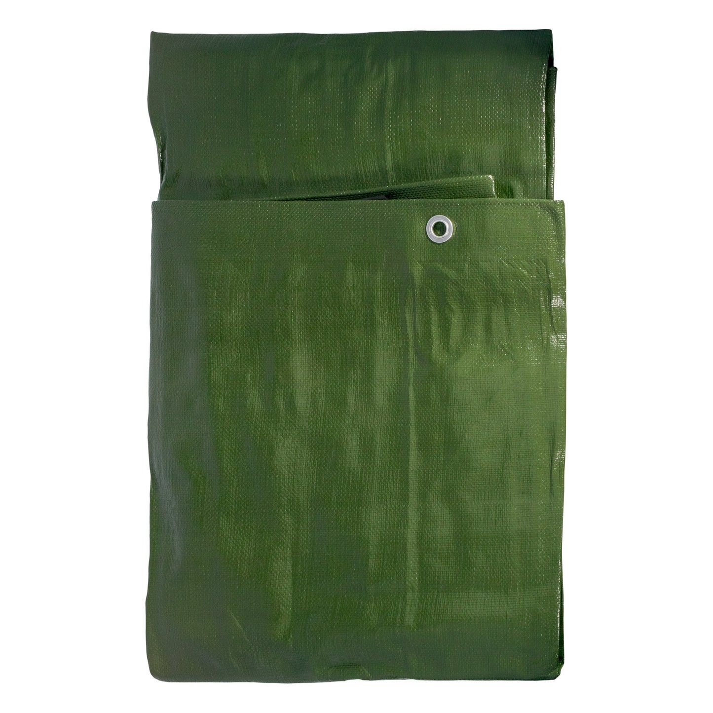 Green/Brown Tarpaulin Sheet 4m x 6m – L-Grade Cover