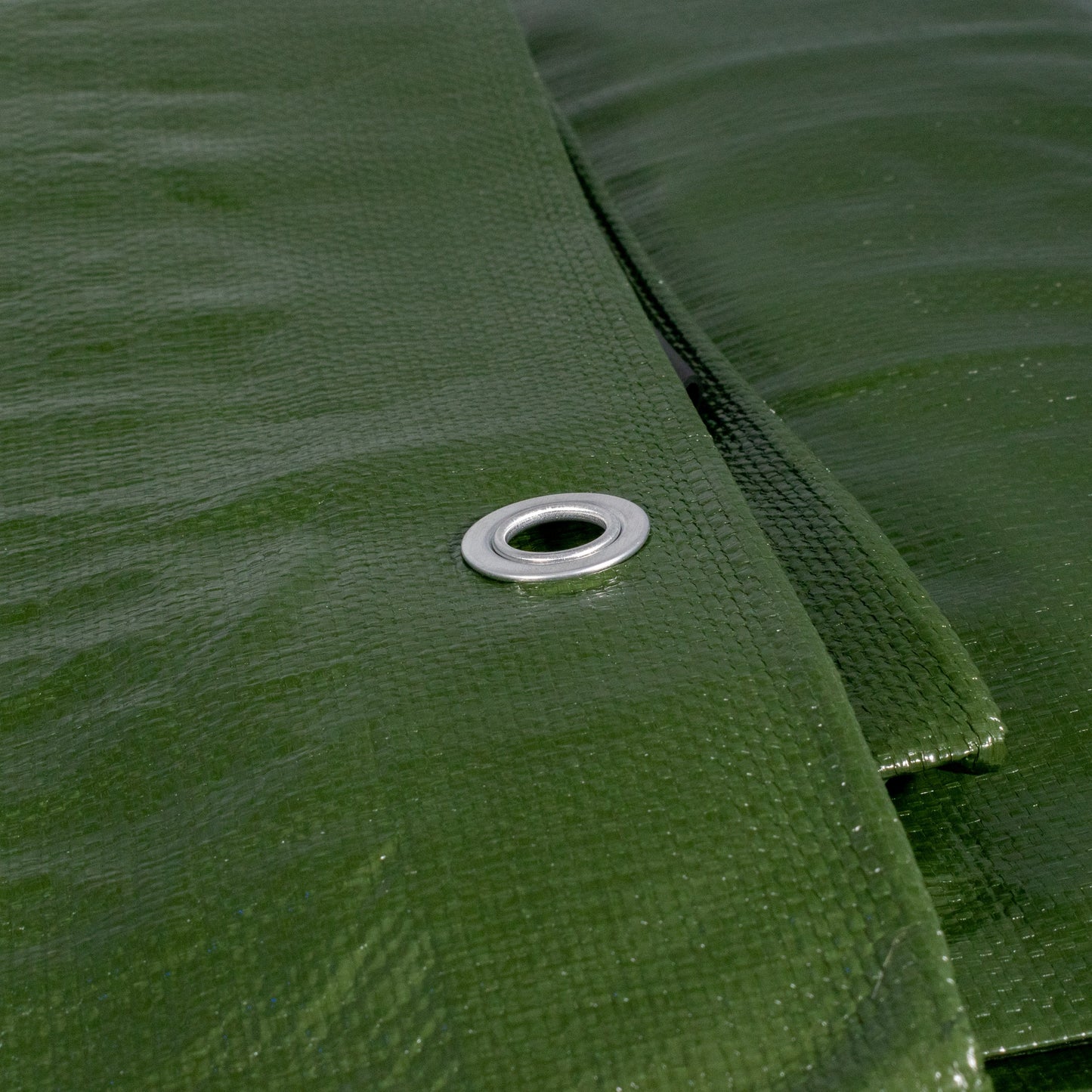 Green/Brown Tarpaulin Sheet 3m x 5m – L-Grade Cover