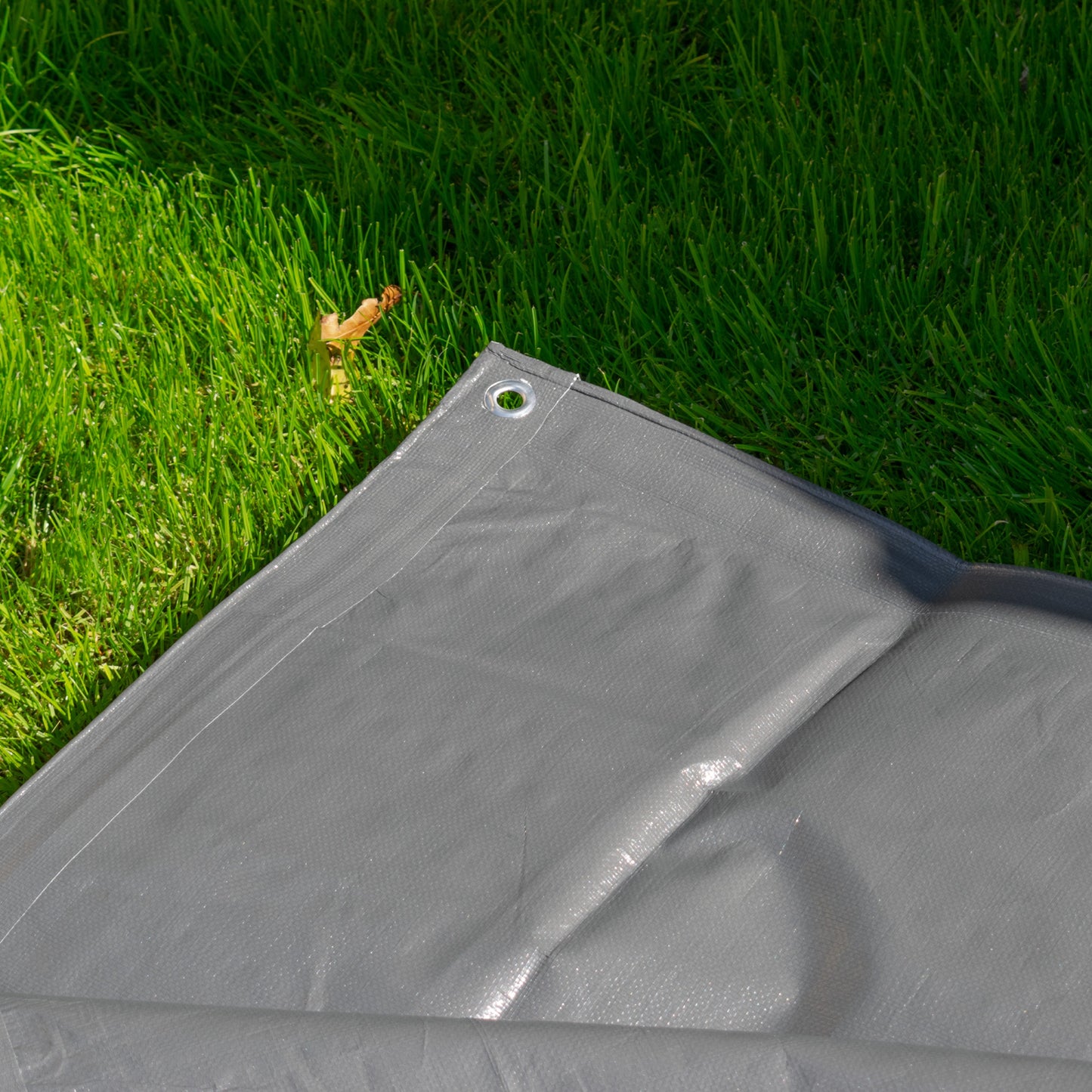 L-Grade Grey Tarp 6m x 10m