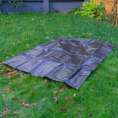 L-Grade Black/Silver Tarp 3m x 5m